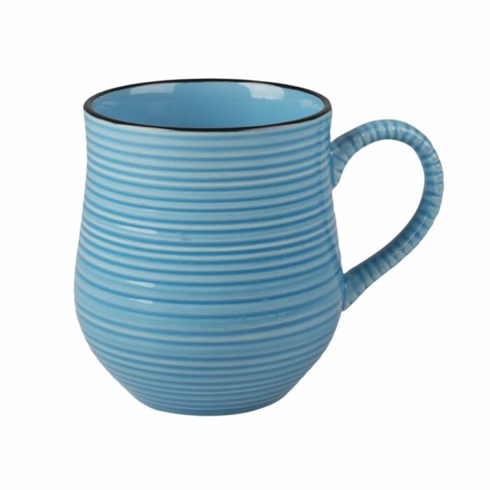 Mug ceramica azul mediterraneo