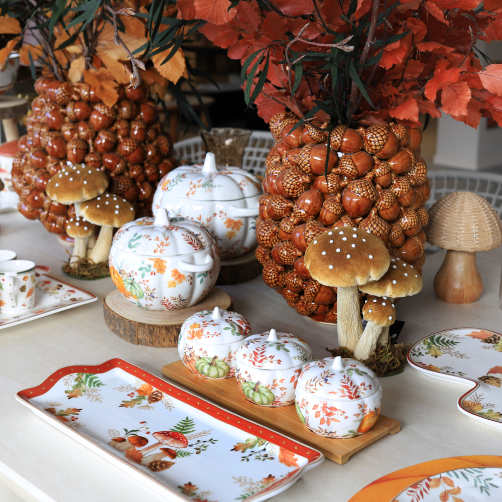 SET APERITIVOS HARVEST CALABAZAS "EASY LIFE" - Imagen 3