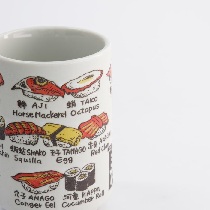 Taza sin asa con relieve Sushi "Tokyo Design" - Imagen 4