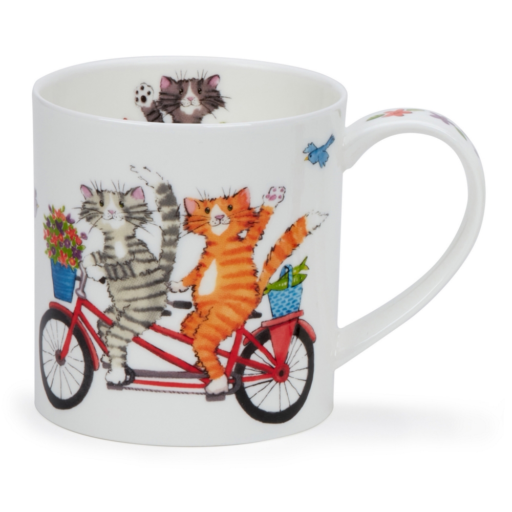 TAZA ORKNEY HAPPY DAYS CATS "DUNOON"