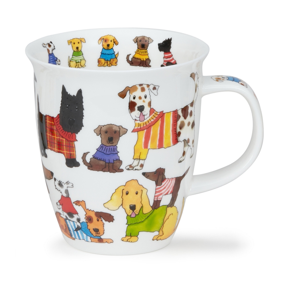 TAZA KNITWITS PERROS 0,48 L. "DUNOON"