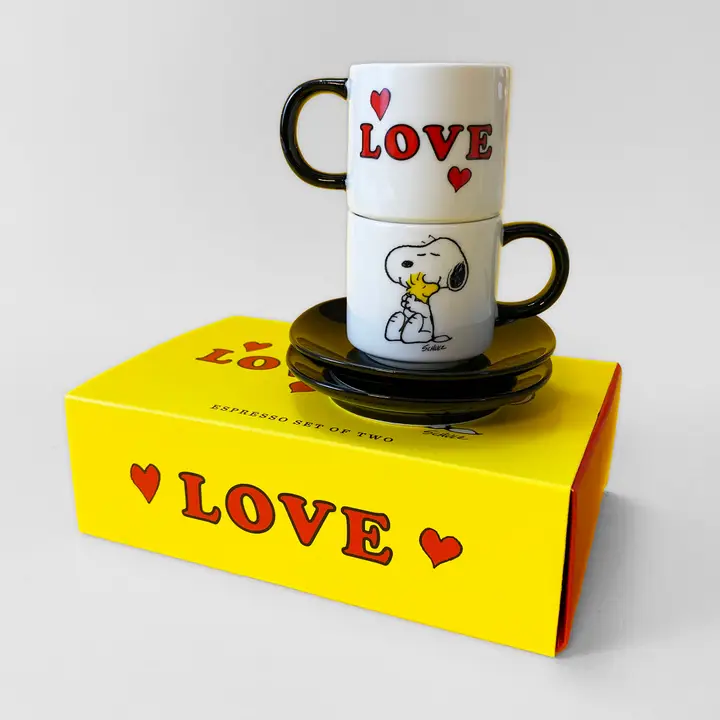 Set de 2 unidades Peanuts Espresso - Love - Imagen 2