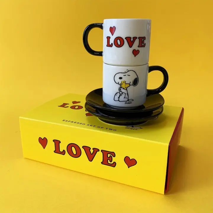 Set de 2 unidades Peanuts Espresso - Love - Imagen 5