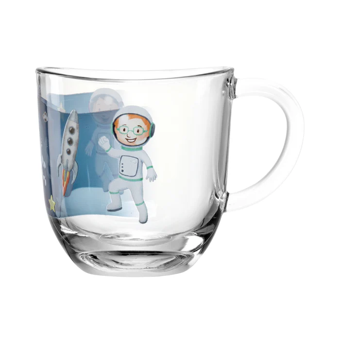 Taza BAMBINI AVVENTURA 280 ml espacio "Leonardo"