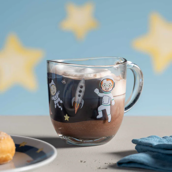 Taza BAMBINI AVVENTURA 280 ml espacio "Leonardo" - Imagen 4