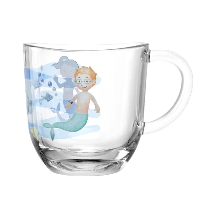 Taza BAMBINI AVVENTURA 280 ml mar "Leonardo"