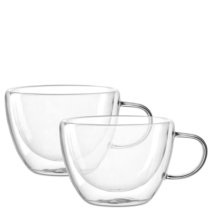 Juego de 2 tazas de té DUO 360 ml "Leonardo"