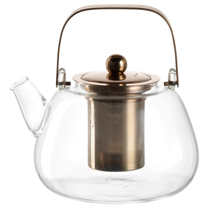 Tetera con asa de metal TÈ PER TE 1,2 l "Leonardo"