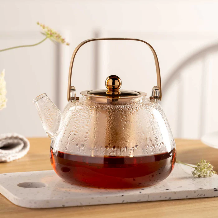 Tetera con asa de metal TÈ PER TE 1,2 l "Leonardo" - Imagen 4