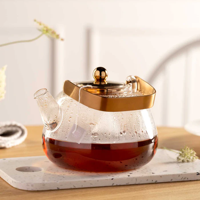 Tetera con asa de metal TÈ PER TE 1,2 l "Leonardo" - Imagen 7