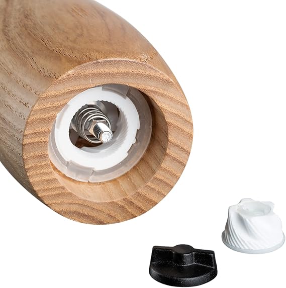 Molinillo de especias de madera zorro marrón "Leonardo" - Imagen 5