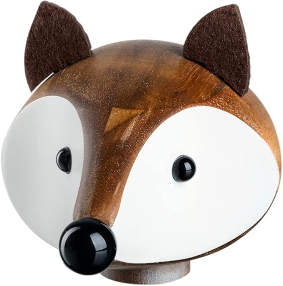 Molinillo de especias de madera zorro marrón "Leonardo" - Imagen 6