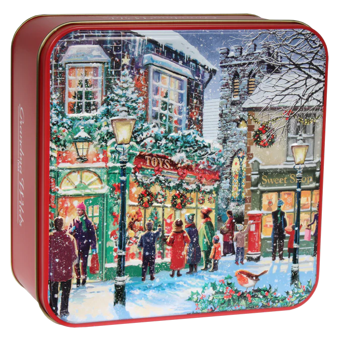 Lata de galletas en relieve CHRISTMAS TOY SHOP 200 G. "GRANDMA WILD´S"