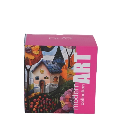 TISANERA (TAZA CON FILTRO Y TAPA) MODERN COUNTRYSIDE 450 ML. "DUO" - Imagen 3