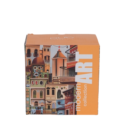 TISANERA (TAZA CON FILTRO Y TAPA) 450 ML. MODERN SWEET CITY "DUO" - Imagen 3