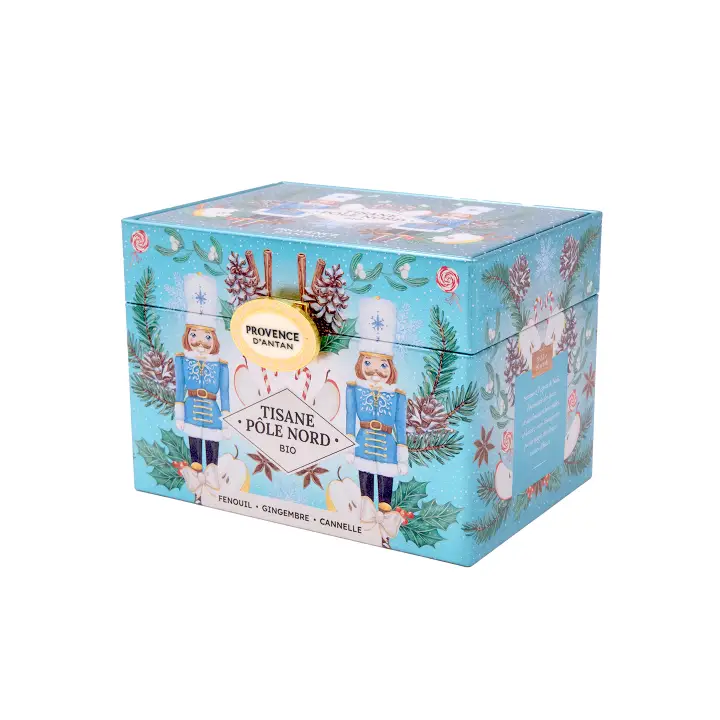 Cofre Polo Norte Manzana Hinojo Jengibre Bio* 20 bolsitas "Provence Dántan" - Imagen 4