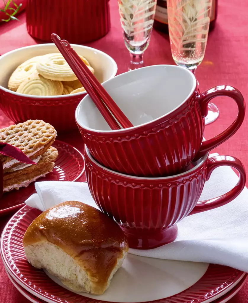 TEACUP ALICE CLARET RED 0,4 L. "GREENGATE" - Imagen 2