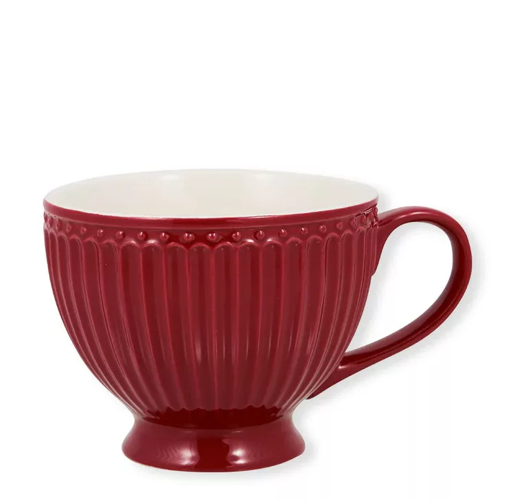 TEACUP ALICE CLARET RED 0,4 L. "GREENGATE"