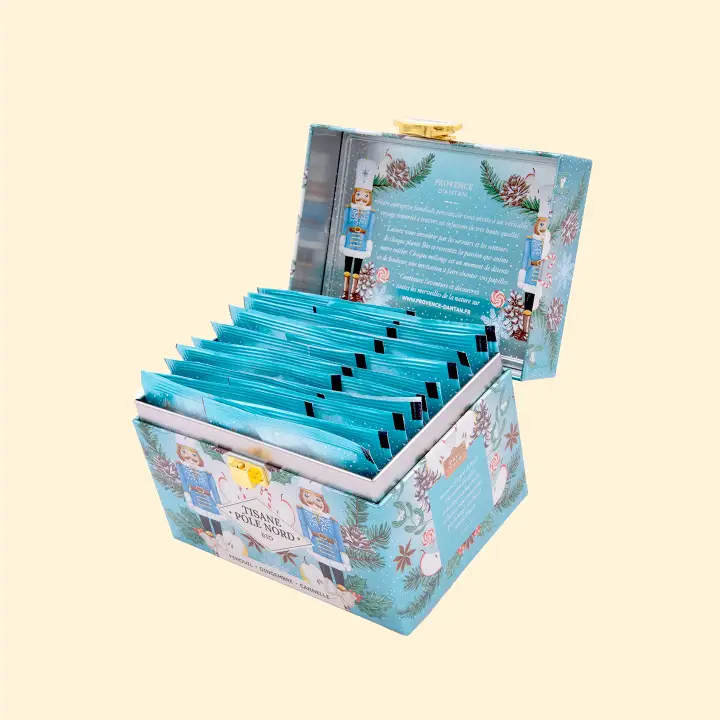 Cofre Polo Norte Manzana Hinojo Jengibre Bio* 20 bolsitas "Provence Dántan" - Imagen 2