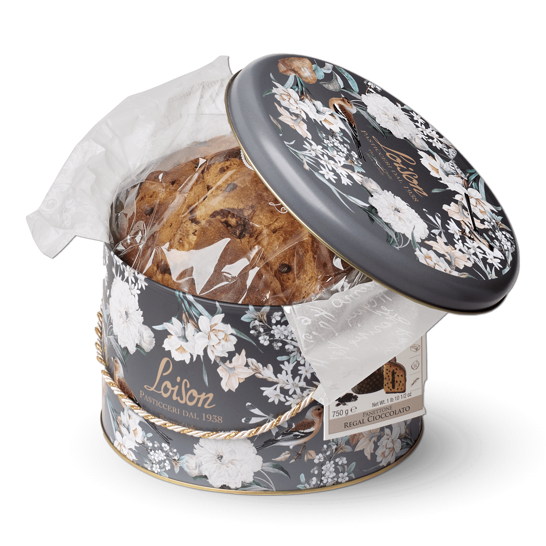 Panettone Chocolate Regal 750g "Loison" - Imagen 2