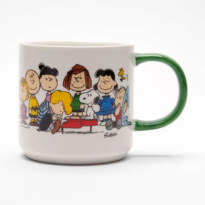 Taza Peanuts Gang & House