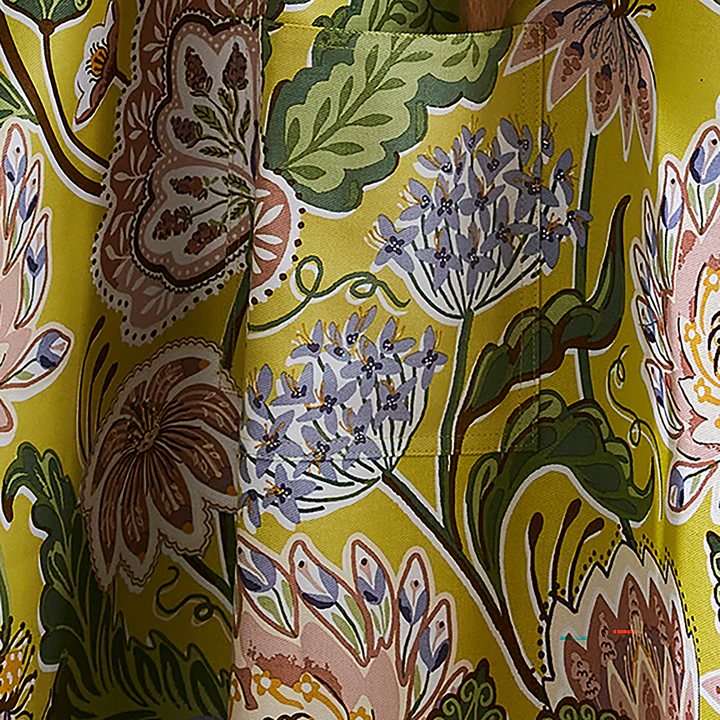 Delantal de algodón Emmeline en verde "ULSTER WEAVERS" - Imagen 3