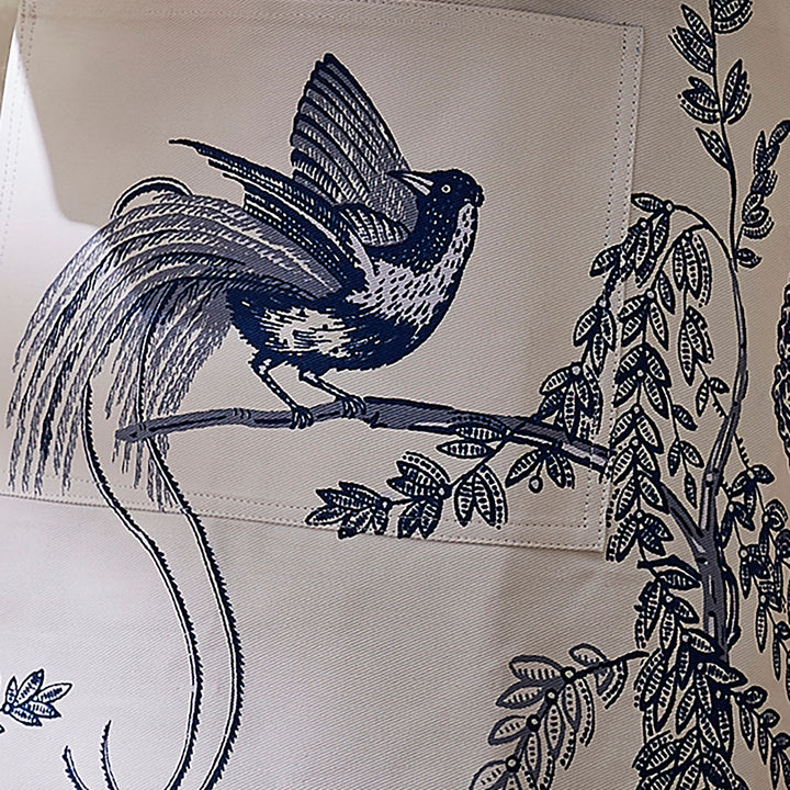 Delantal de algodón Willow Toile en azul "ULSTER WEAVERS" - Imagen 3