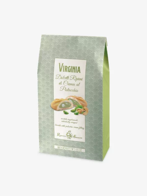 Bolsa de galletas rellenas de crema de pistacho 180 "Virginia"