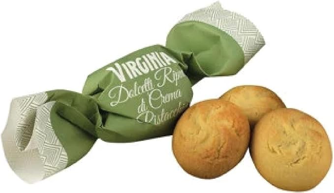 Bolsa de galletas rellenas de crema de pistacho 180 "Virginia" - Imagen 2