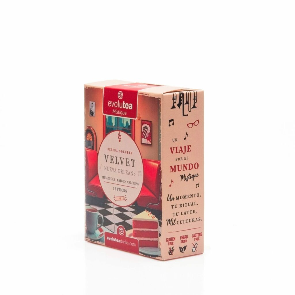 Velvet Nueva Orleans (Red Velvet latte) "Evolutea" - Imagen 2