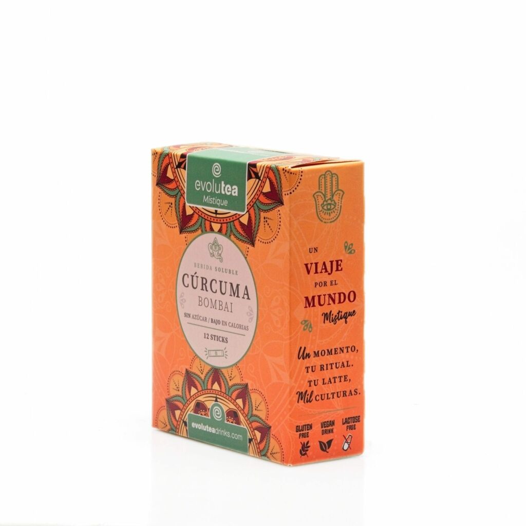 Cúrcuma Bombai (Cúrcuma Latte) "Evolutea" - Imagen 2