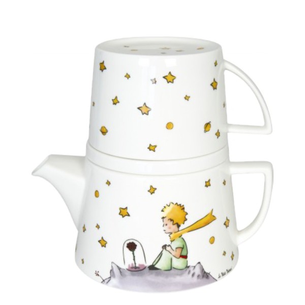 SET TEA FOR ONE (TETERA+TAZA+PLATILLO) EL PRINCIPITO "KÖNITZ"