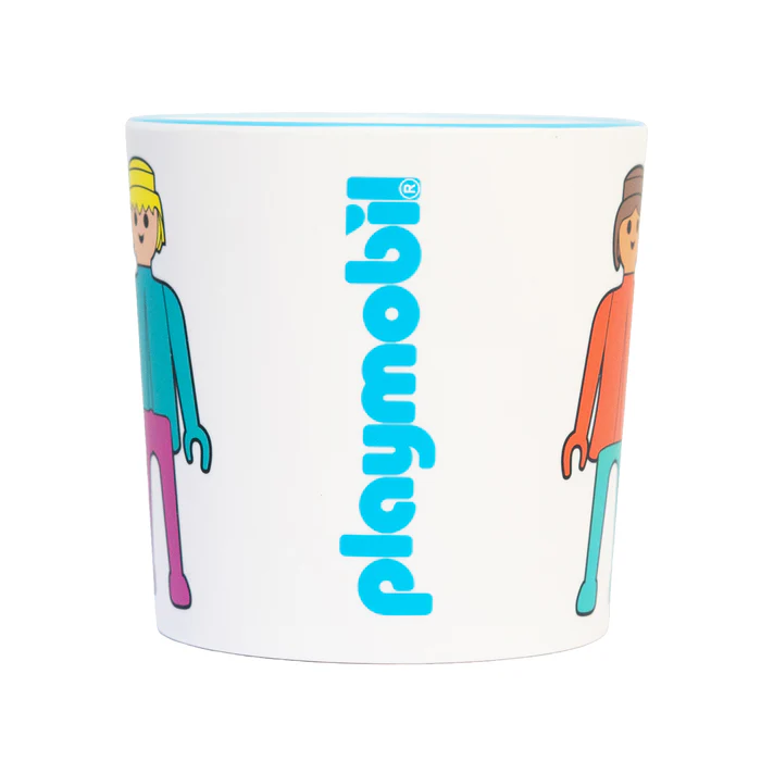 TAZA PLÁSTICO RECICLADO PLAYMOBIL FLUOR 400 ML. "QUY CUP" - Imagen 2