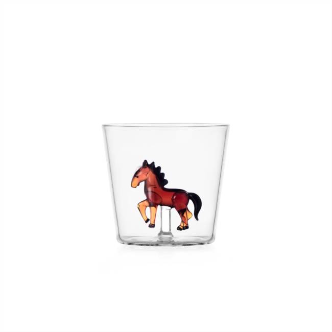 VASO DE CRISTAL CABALLO "ICHENDORF"