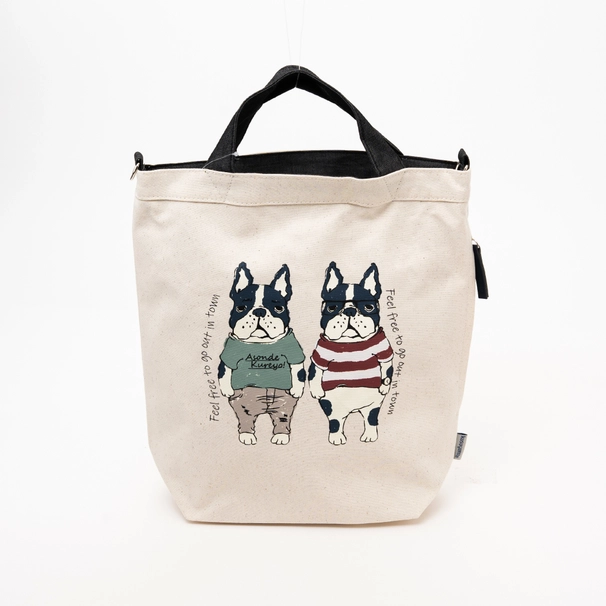 Bolso de hombro cruzado tipo caricatura "Kusuguru Japan" Lucy Paul - Imagen 4