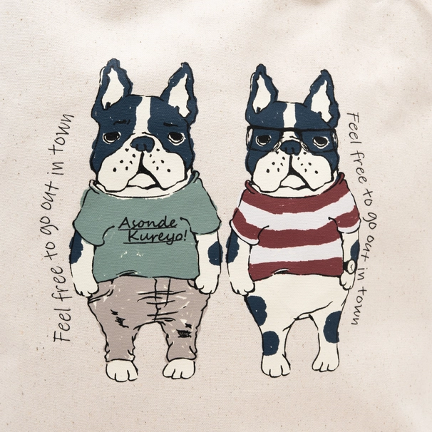 Bolso de hombro cruzado tipo caricatura "Kusuguru Japan" Lucy Paul - Imagen 6