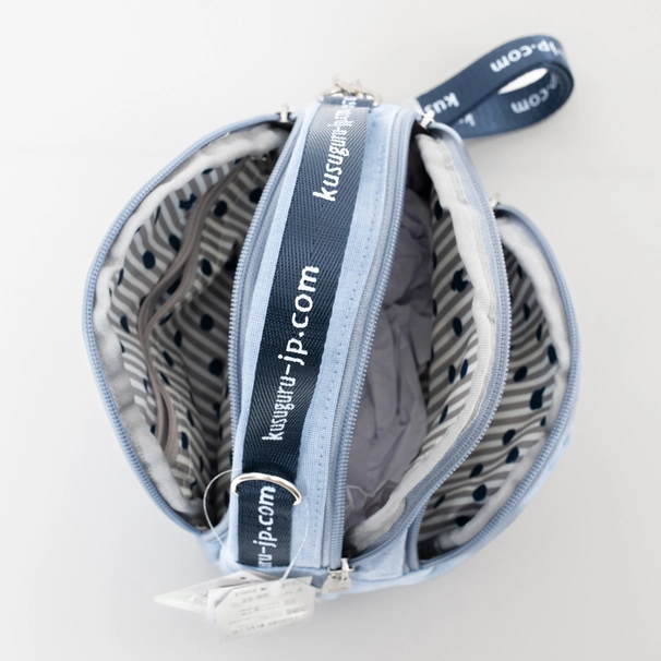 Bolsa Pequeña Redonda con Personaje Bordado "Kusuguru Japón" - Imagen 3