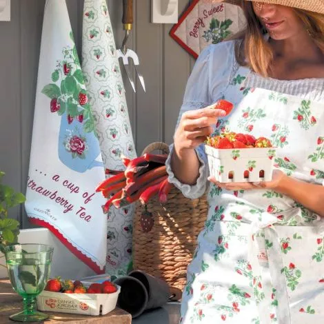 Paño de cocina estampado - Happiness is a....- "Greengate" - Imagen 3