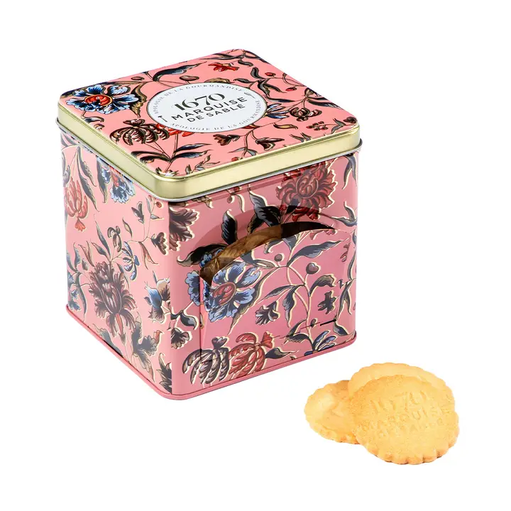 Lata galletas sablé "Chambord Renaissance" 200 g "La Sablesienne"
