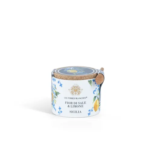 Flores de sal siciliana y limones 50 g "Les Terres Blanches"