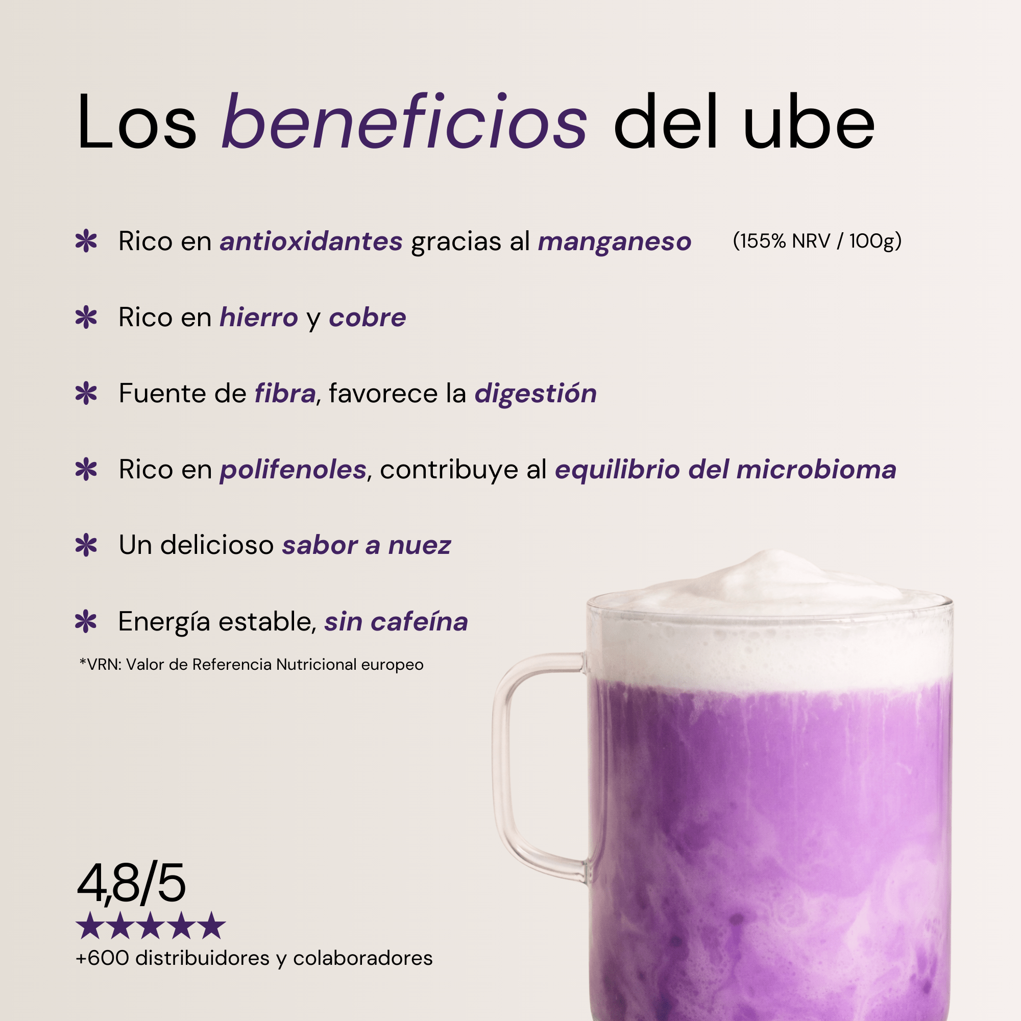 Ube en Polvo Premium de Filipinas -" Ube Nolia" - Imagen 2