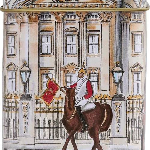 Lata de té para 40 personas del Palacio de Buckingham y el Calvario del Rey - Imagen 8