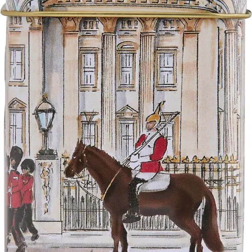 Lata de té para 40 personas del Palacio de Buckingham y el Calvario del Rey - Imagen 10