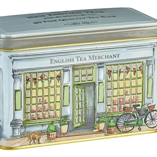 Lata de té vintage de la marca "Country English Tea Merchant" (40 bolsitas) - Imagen 5