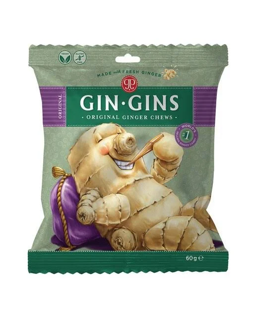 GIN GINS® CARAMELOS DE JENGIBRE ORIGINALES - Imagen 4