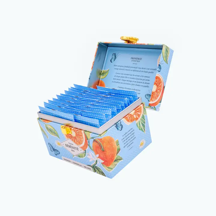 Cofre de metal Tisana Serenidad Bio* 20 bolsitas - Imagen 3