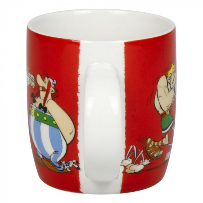 Mug en porcelana Asterix y Obelix (Boxeo)"Könitz " - Imagen 5