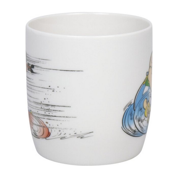 Mug en porcelana Asterix y Obelix running"Könitz " - Imagen 5