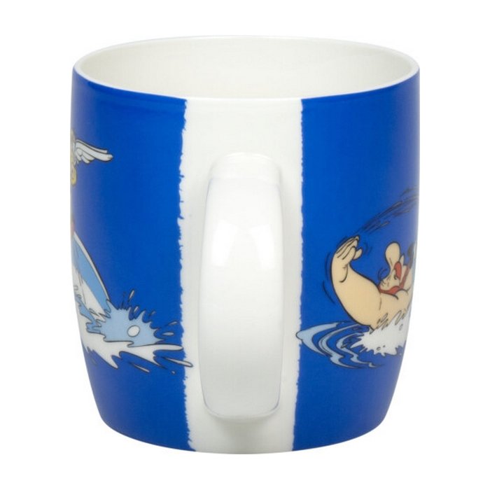 Mug en porcelana Asterix y Obelix (Natación) "Könitz " - Imagen 4