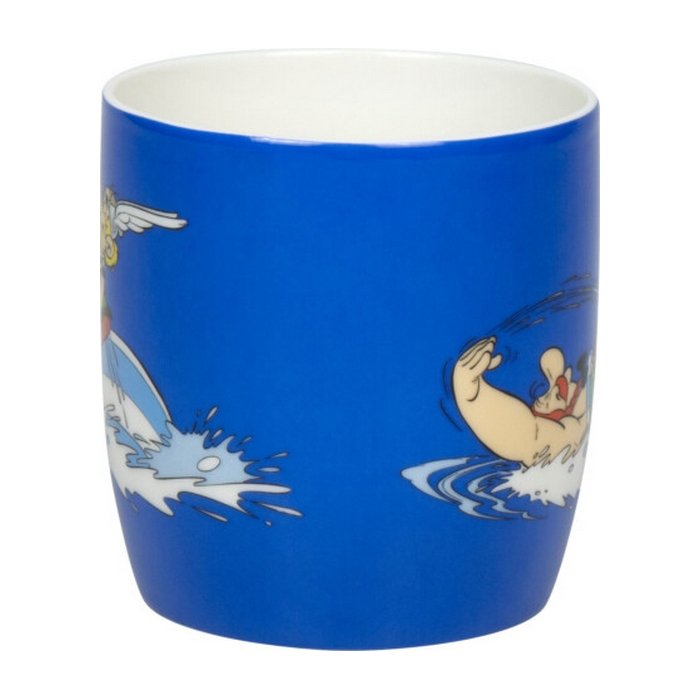 Mug en porcelana Asterix y Obelix (Natación) "Könitz " - Imagen 5